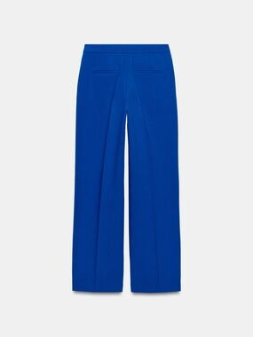 Zara Electric Blue Wide-Leg Trousers
